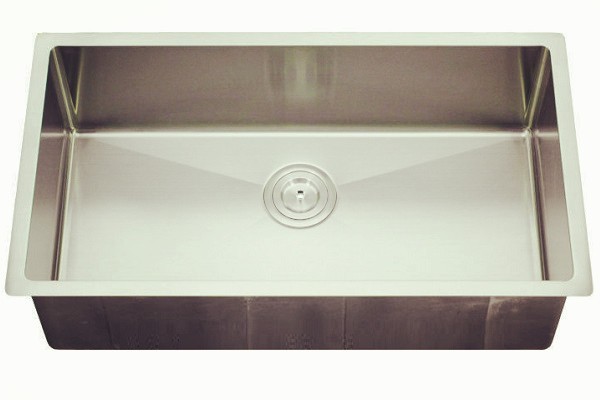 Handmade small radius corner sink-KBHS3219S