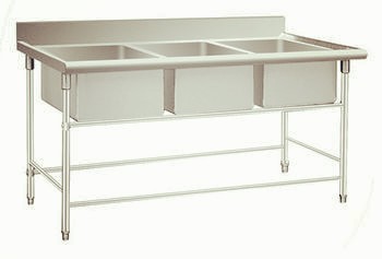 All Stainless Steel Kitchen Table sink-KBTTB16060